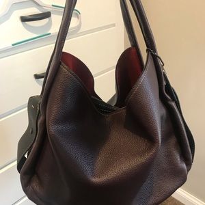 Coach Bandit Hobo in Oxblood, New with Tag